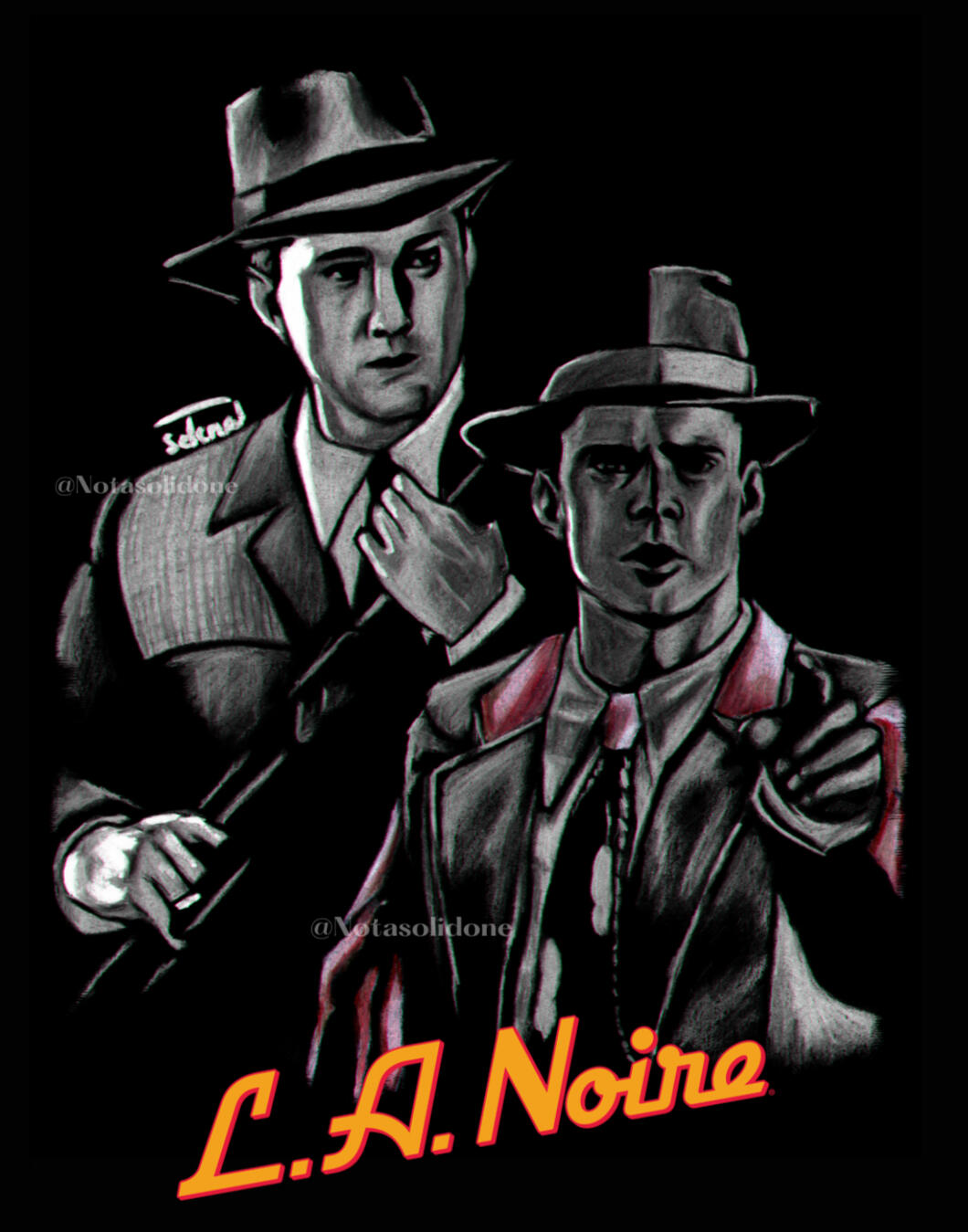L.A Noire: Vice Desk Cole Phelps and Roy Earle